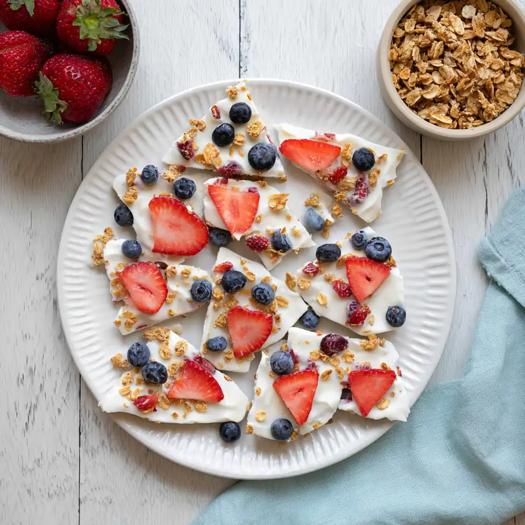 Frozen Yogurt Bark – Easy and Healthy Frozen Dessert 4 Frozen Yogurt Bark