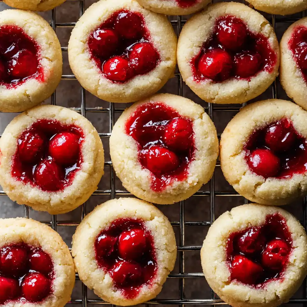 Gluten-Free Cherry Pie Cookies