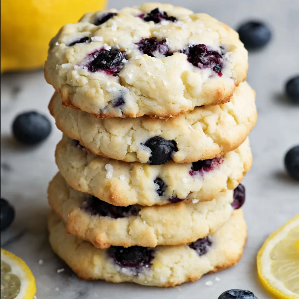 Greek Yogurt Lemon Blueberry Cookies That Taste Amazing 4 Greek yogurt lemon blueberry cookies