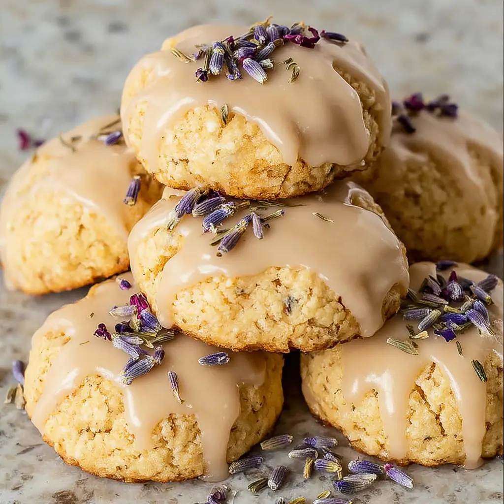 Lavender cookies