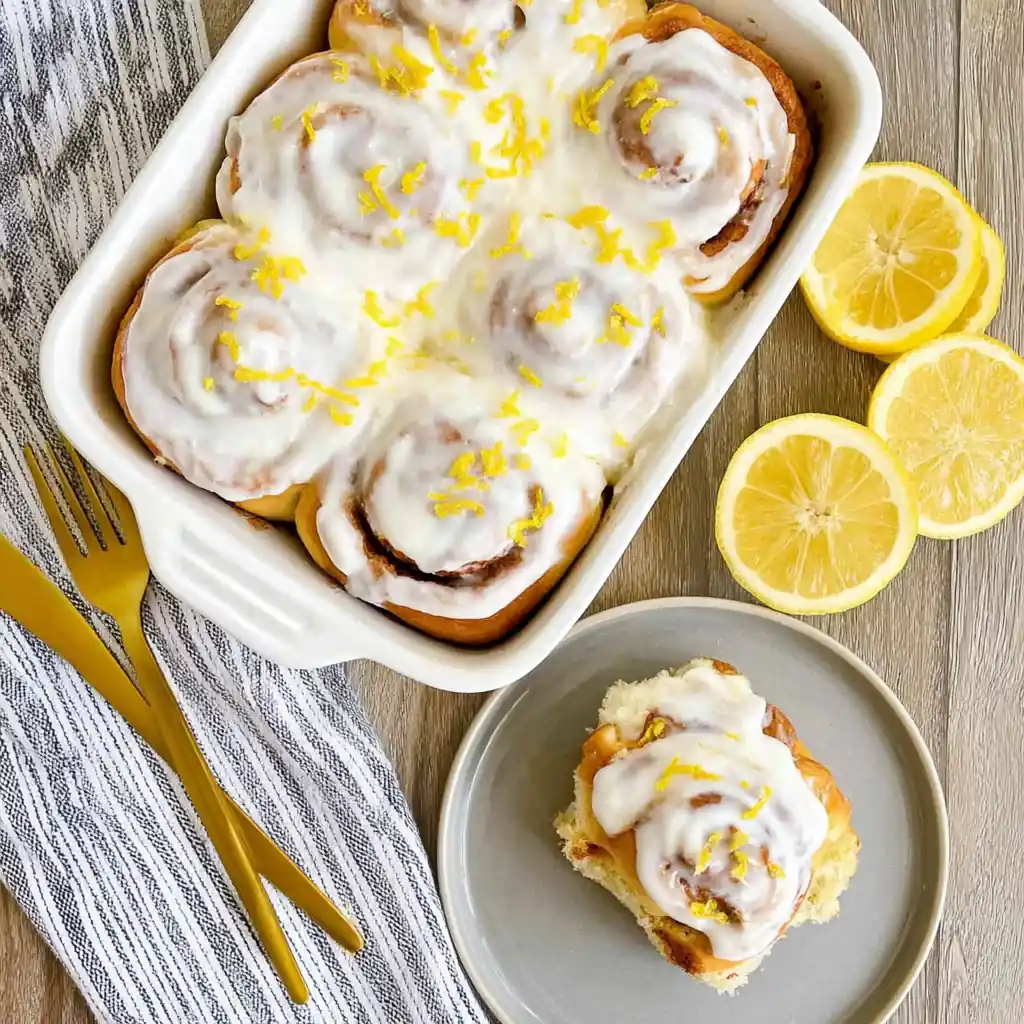 Lemon Sweet Rolls That Taste Absolutely Amazing and Fresh 4 Lemon Sweet Rolls