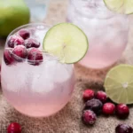 Lime Cranberry Mocktail