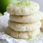 Lime Crinkle Cookies