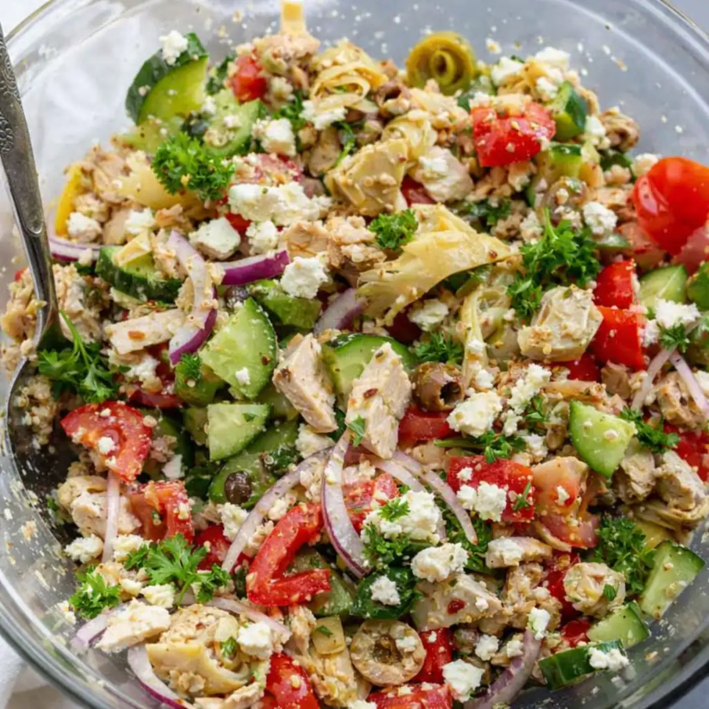 Mediterranean Tuna Salad
