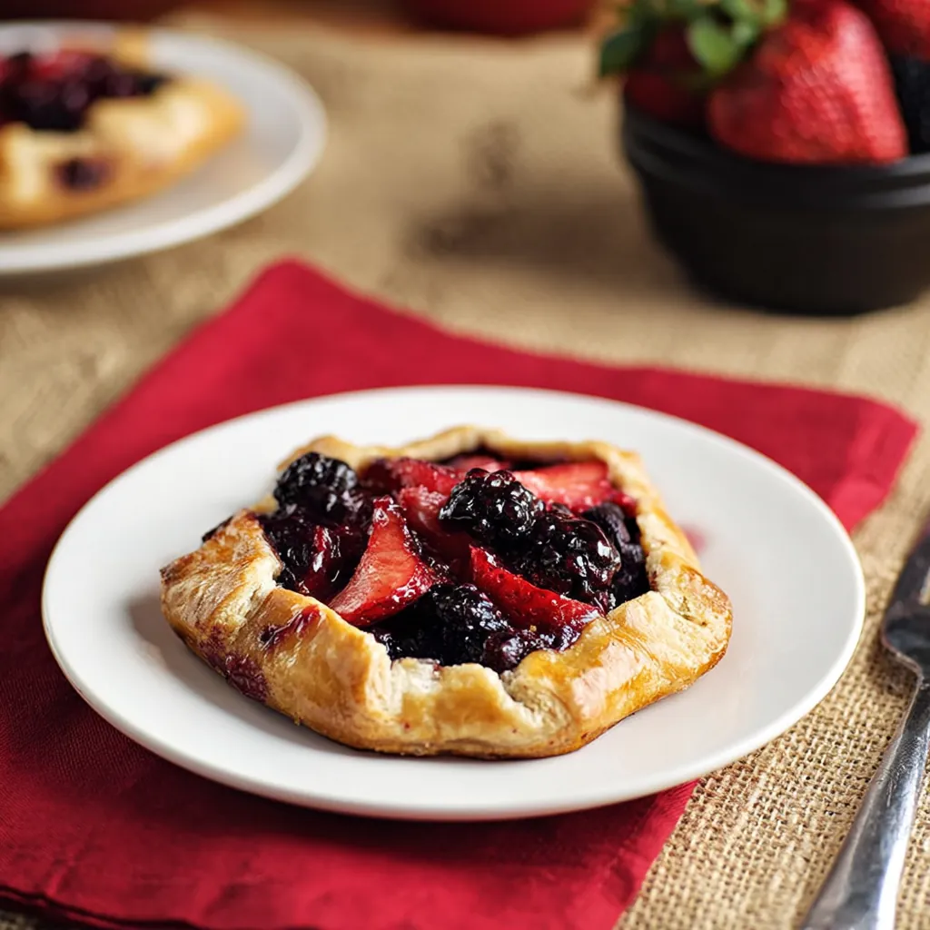 Mini Summer Berry Galettes – Easy & Delicious Homemade Treat 4 Mini Summer Berry Galettes