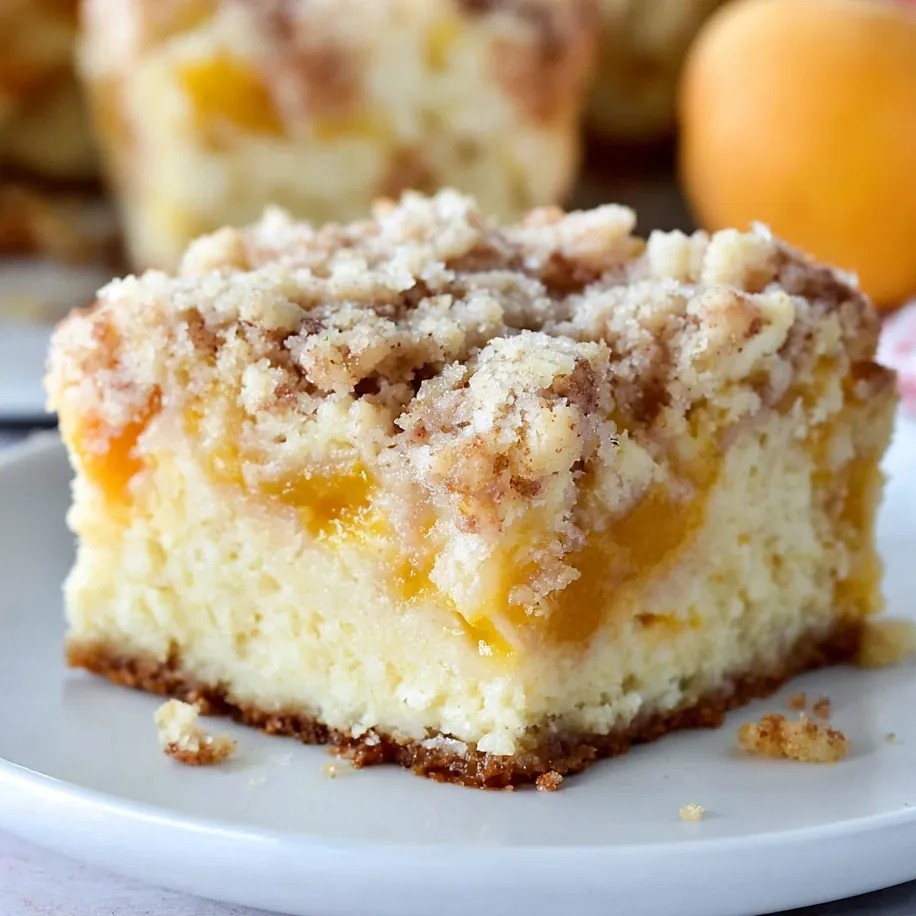 Peach Pie Bars – Amazing Homemade Summer Dessert Bars 4 Peach Pie Bars