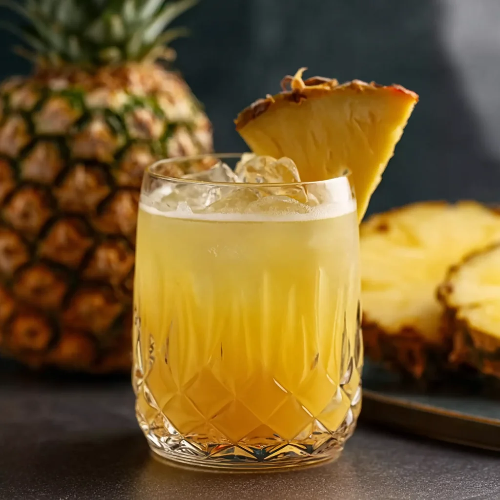 Pineapple Ginger Beer Mocktail