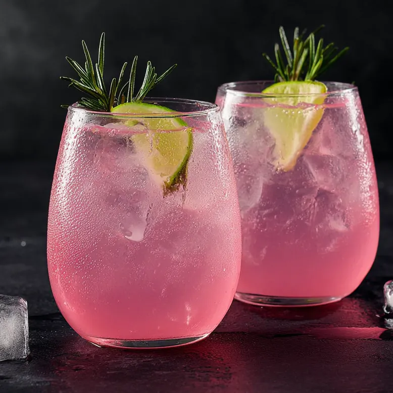 Pink Mocktails: Refreshing Pink Lemonade Spritzer Recipe 4 Pink Mocktails