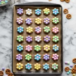 Pretzel Flower Bites