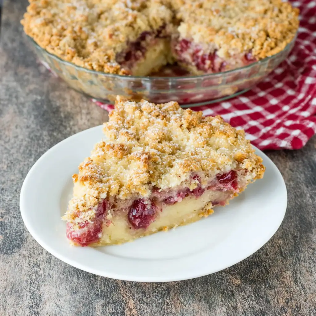 Rhubarb Impossible Pie