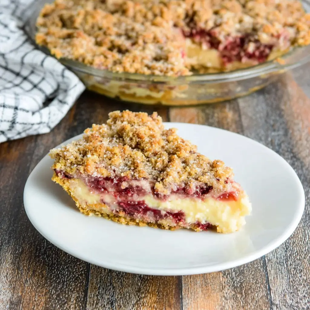 Rhubarb Impossible Pie