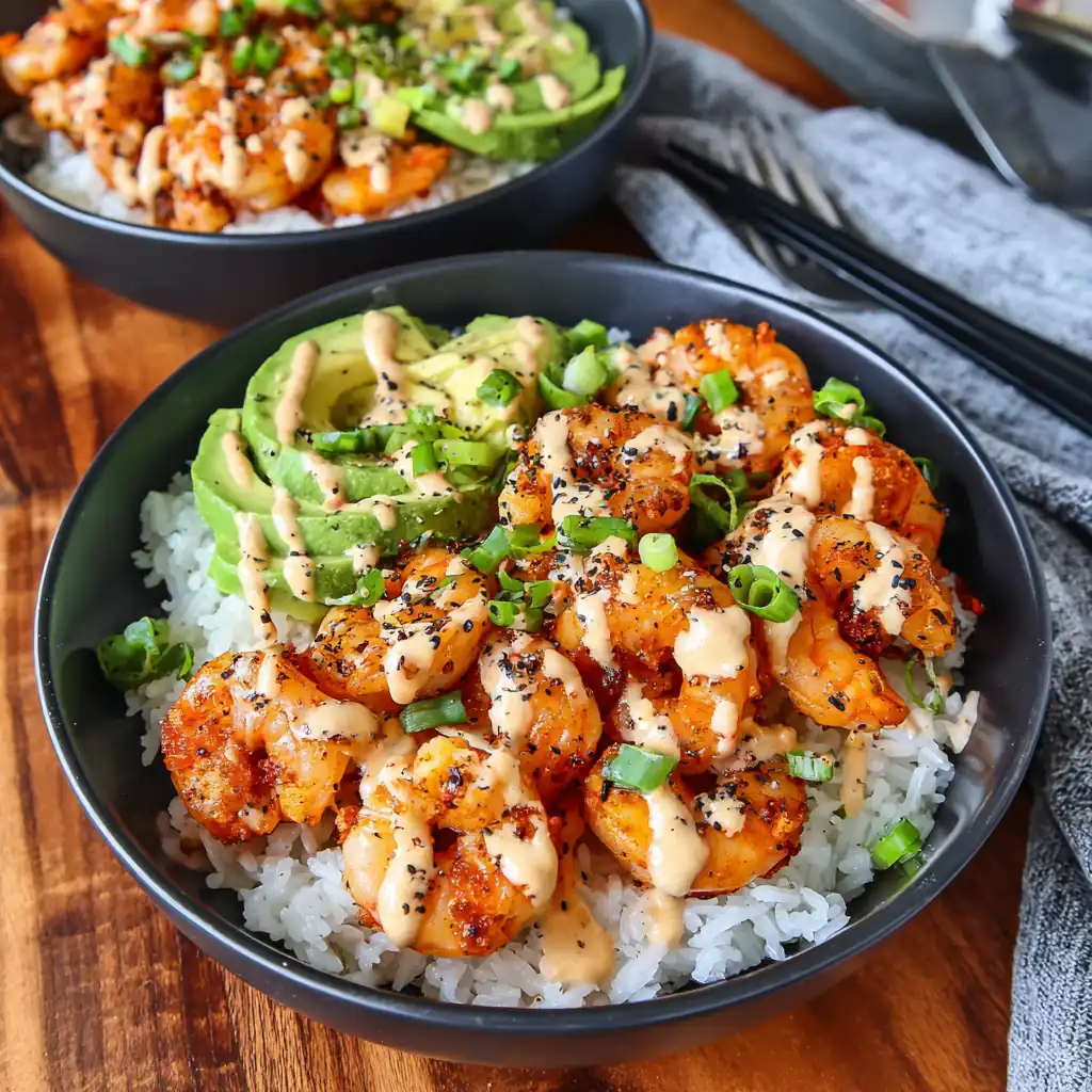 Shrimp Rice Bowls