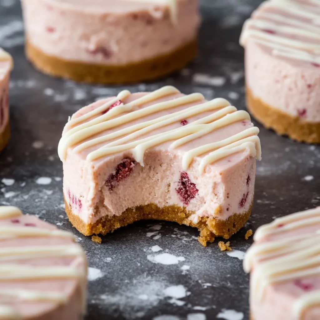 Strawberry Cheesecake Cookies