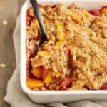 Strawberry Peach Crisp