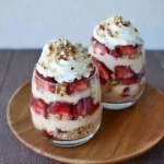 Strawberry Pretzel Parfait
