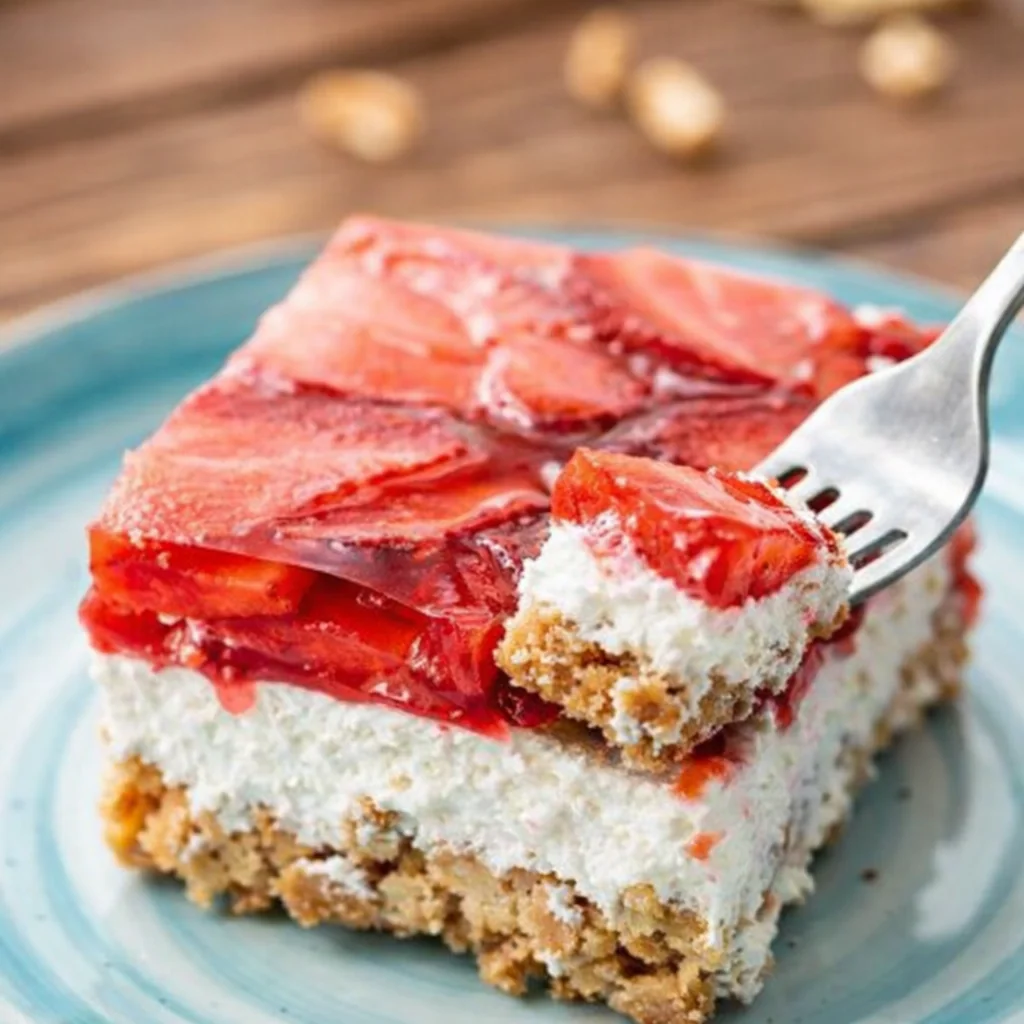 Strawberry Pretzel Salad