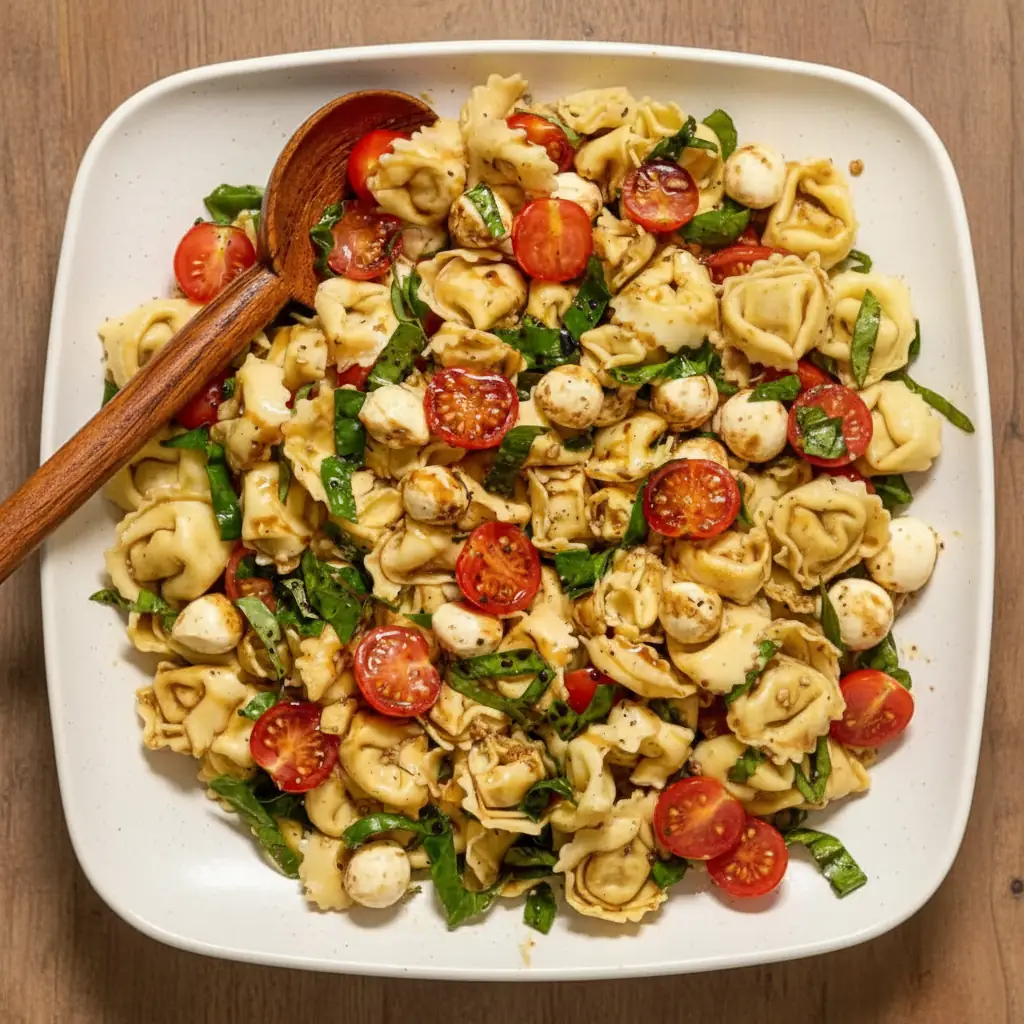 Tortellini Caprese Salad