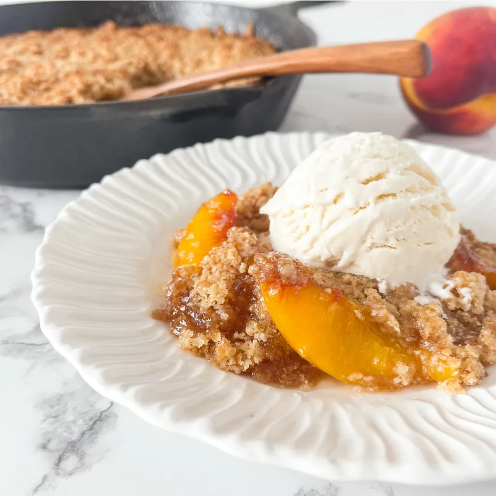 4-Ingredient Peach Dumplings