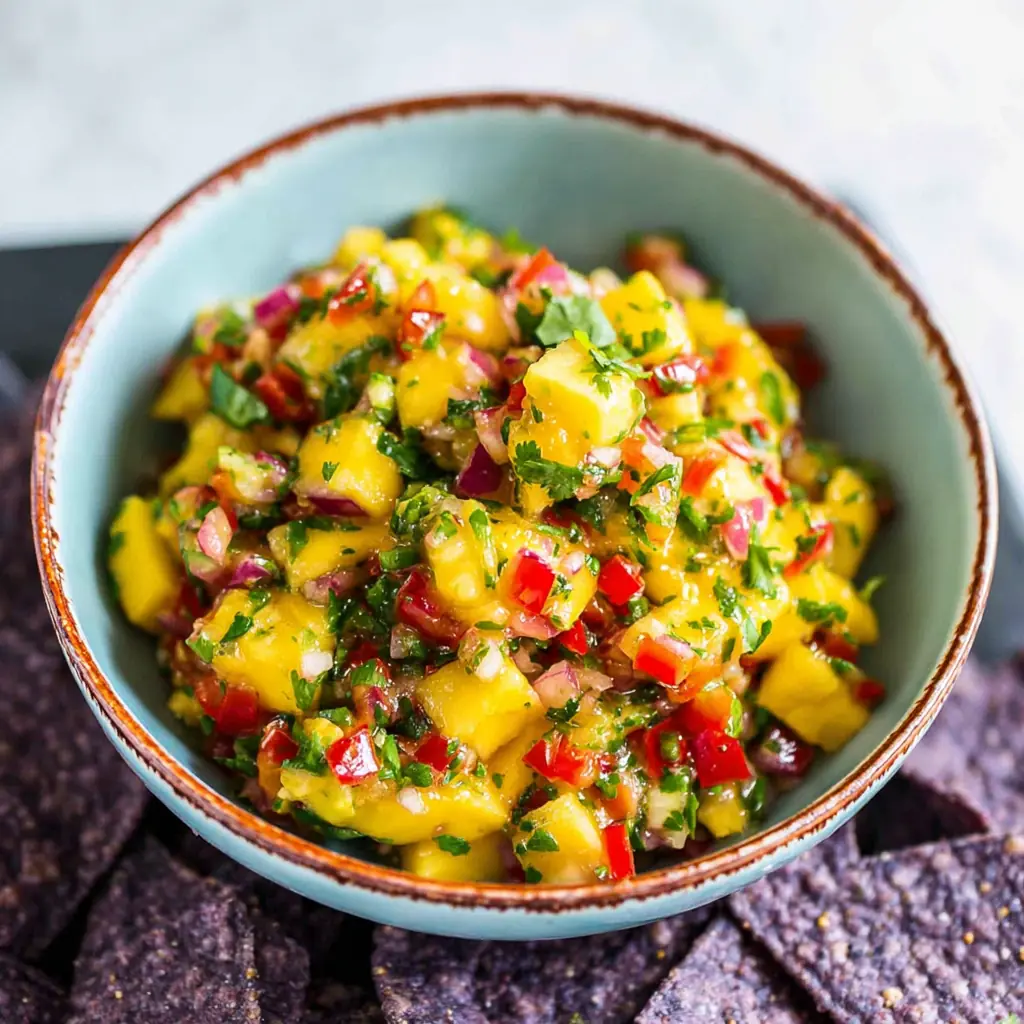 5-Ingredient Peach Salsa