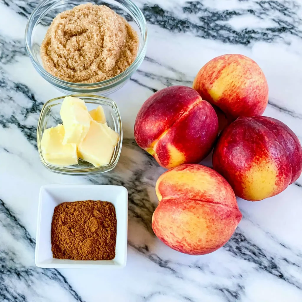 Air Fryer Peaches