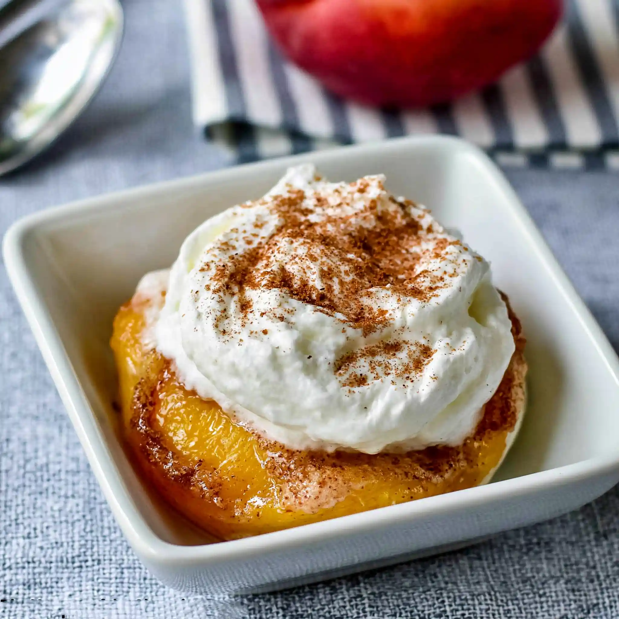 Air Fryer Peaches