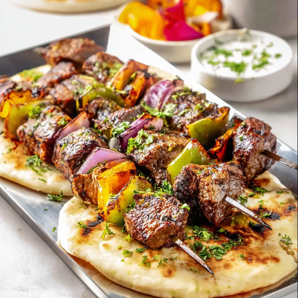Beef Kabobs Recipe: Juicy Grilled Sirloin Skewers at Home 4 Beef Kabobs