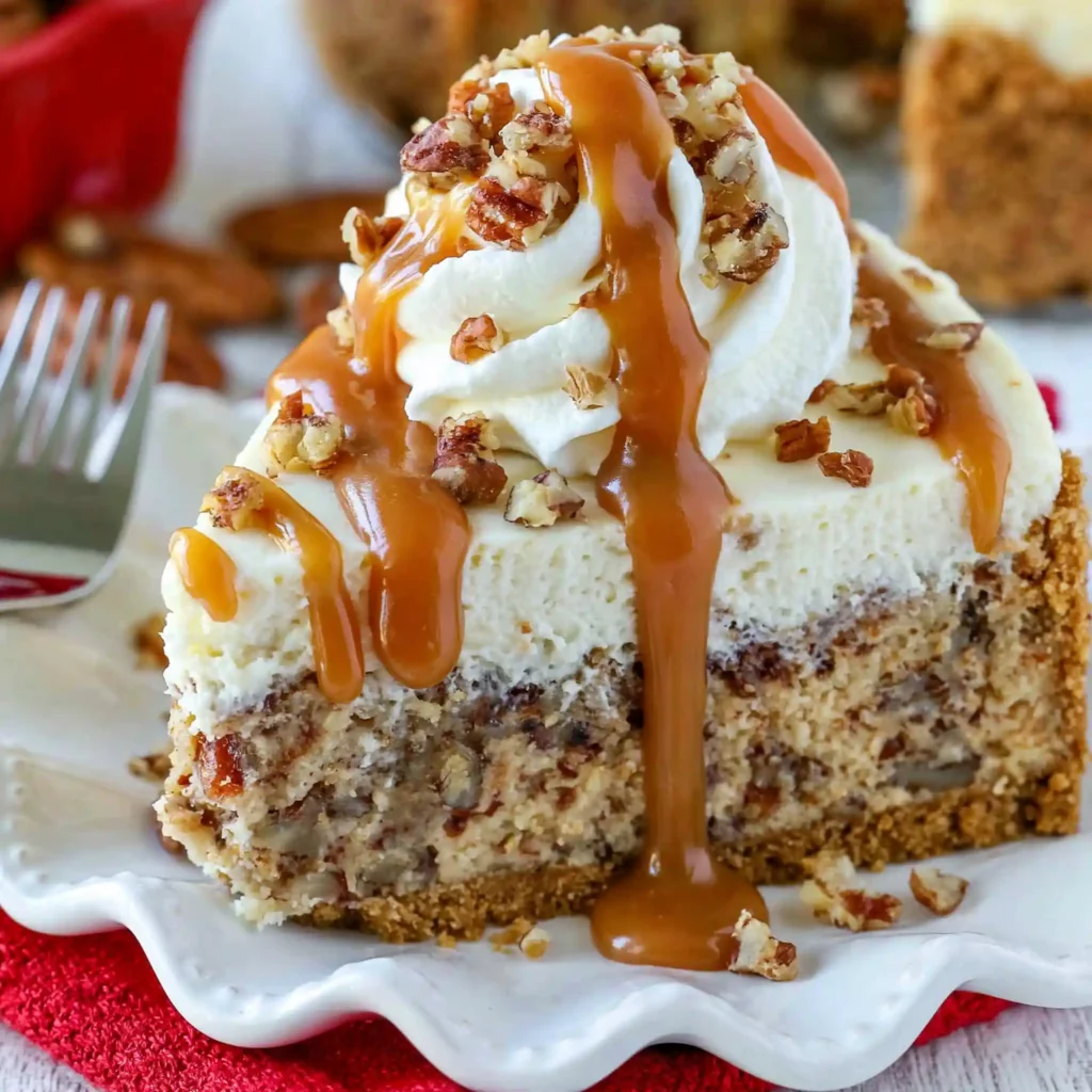 Browned Butter Pecan Cheesecake