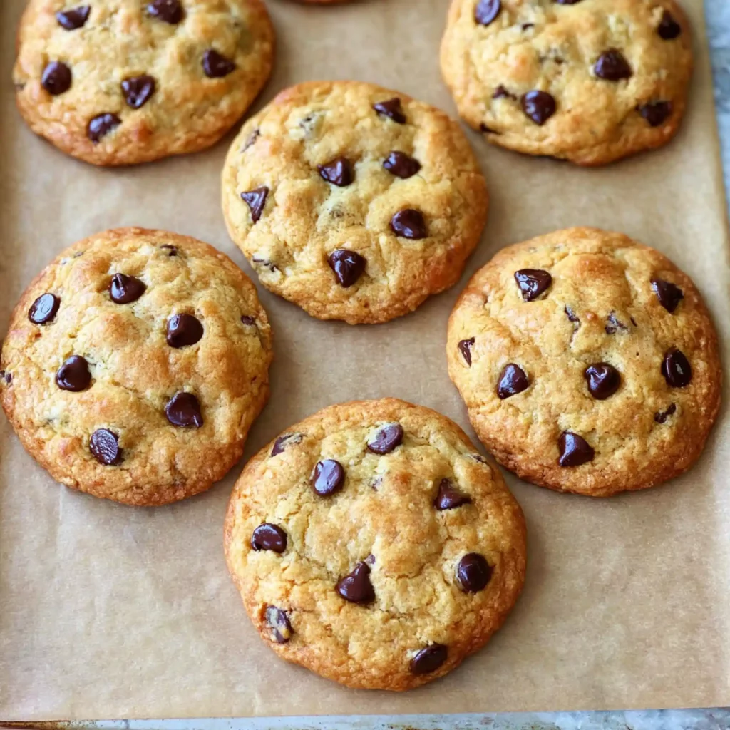 Chocolate Chip Cookies Recipe with Soft Centers and Crisp Edges 4 Chocolate Chip Cookies