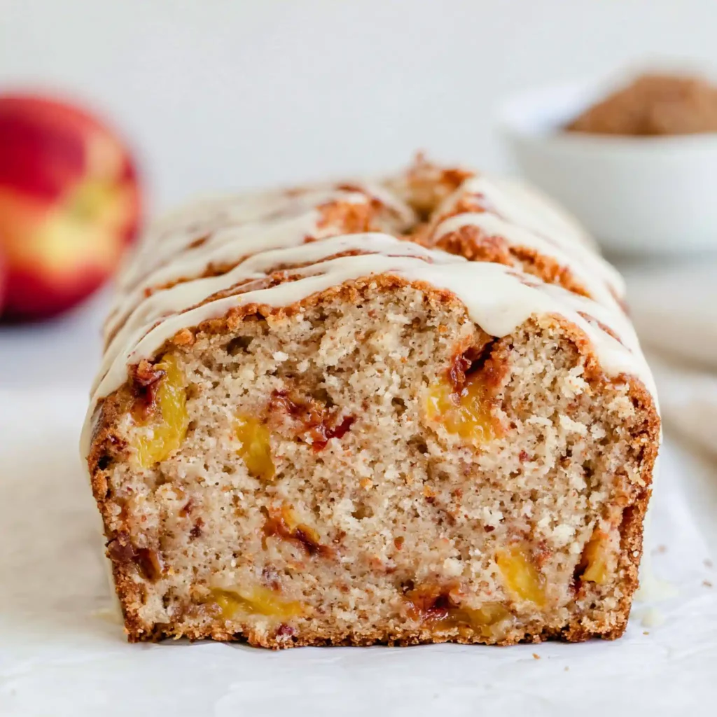 Cinnamon Peach Bread