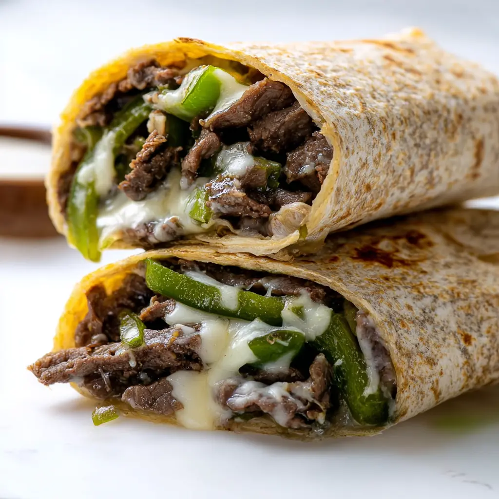 Crispy Philly Cheesesteak Grilled Wraps Recipe: Easy & Delicious Lunch 4 Crispy Philly Cheesesteak Grilled Wraps