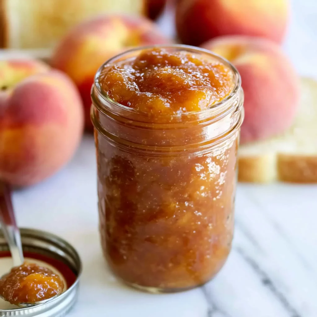 Crockpot Peach Butter