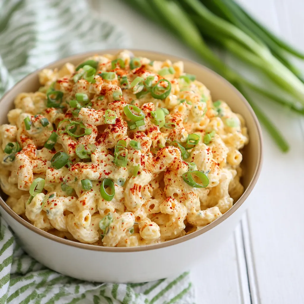 Deviled Egg Pasta Salad – Creamy & Easy Summer Favorite 4 Deviled Egg Pasta Salad