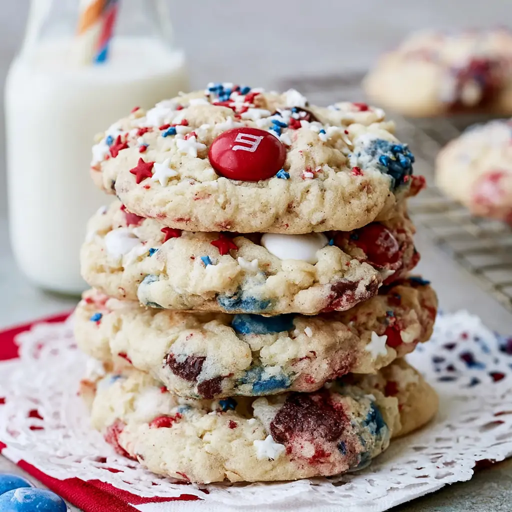 Fireworks Cookies and Cream Cookies