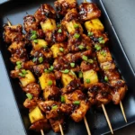 Hawaiian Chicken Skewers