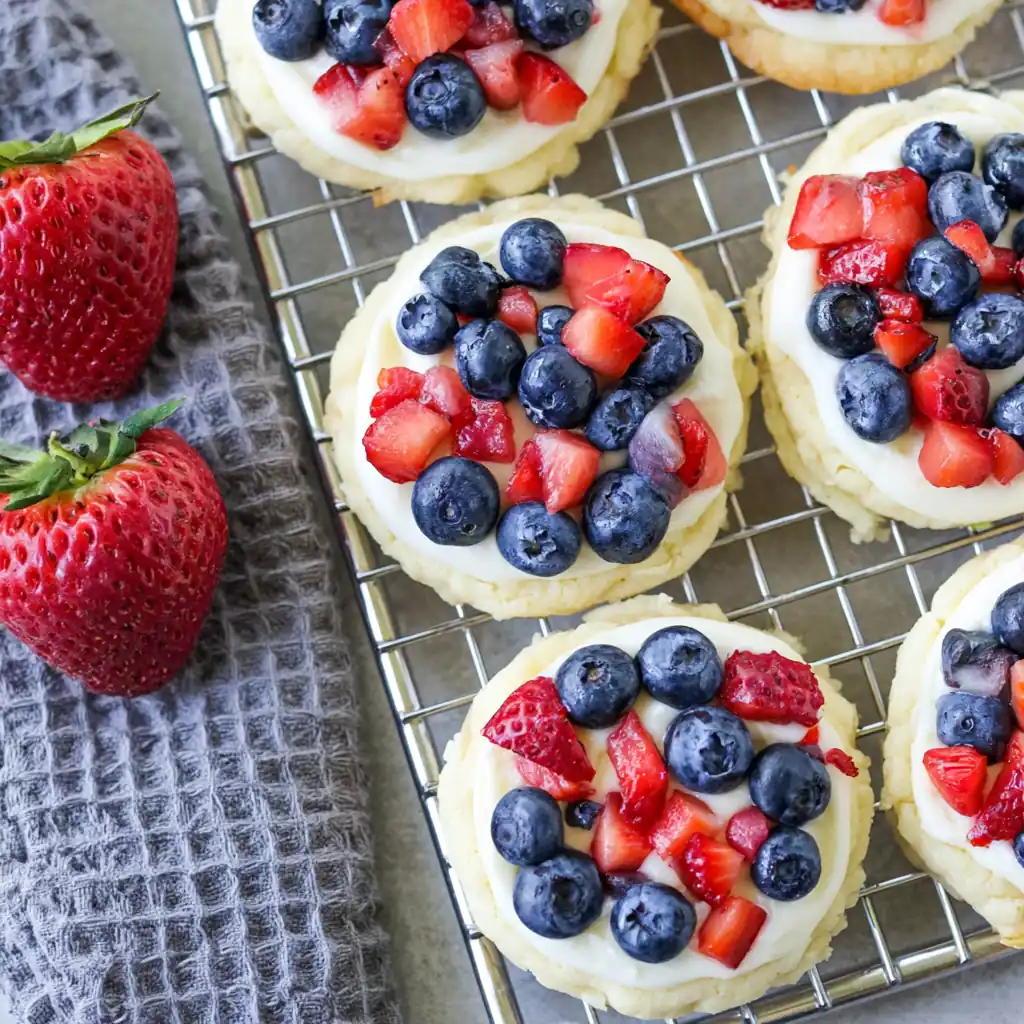 Mini Fruit Pizzas