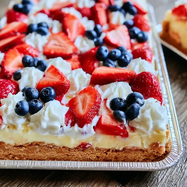 Patriotic Cheesecake Bars