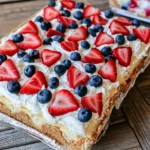 Patriotic Cheesecake Bars