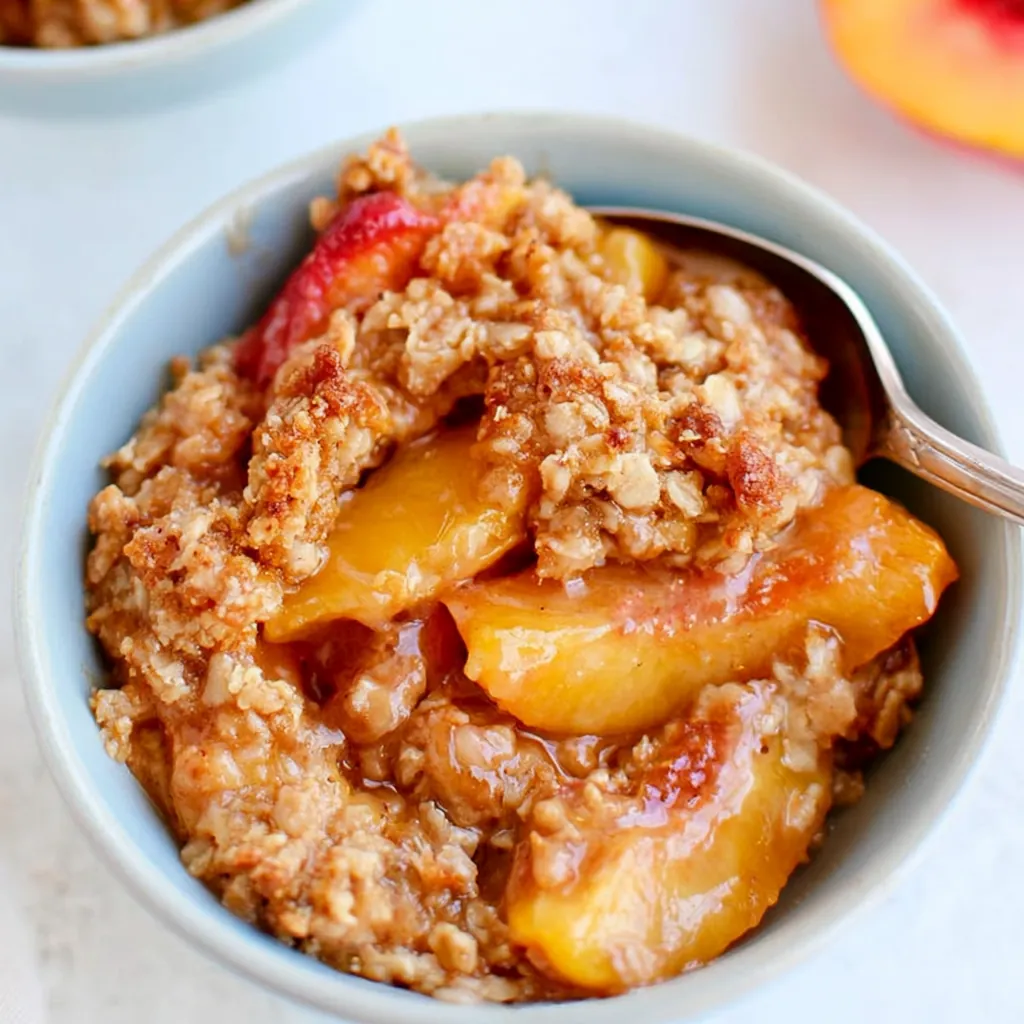 Peach Crisp