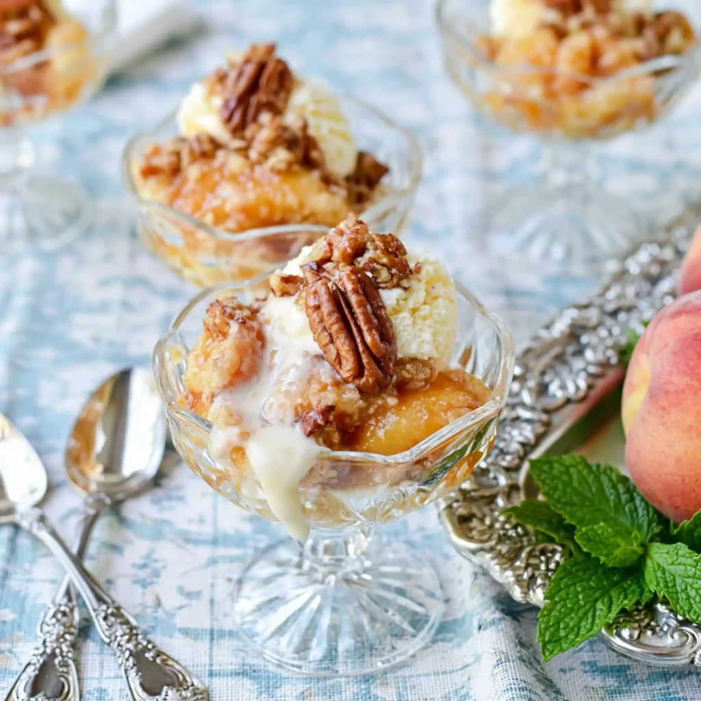Peach Dump Cake