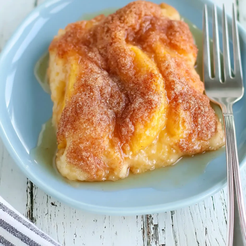 Peach Dumplings