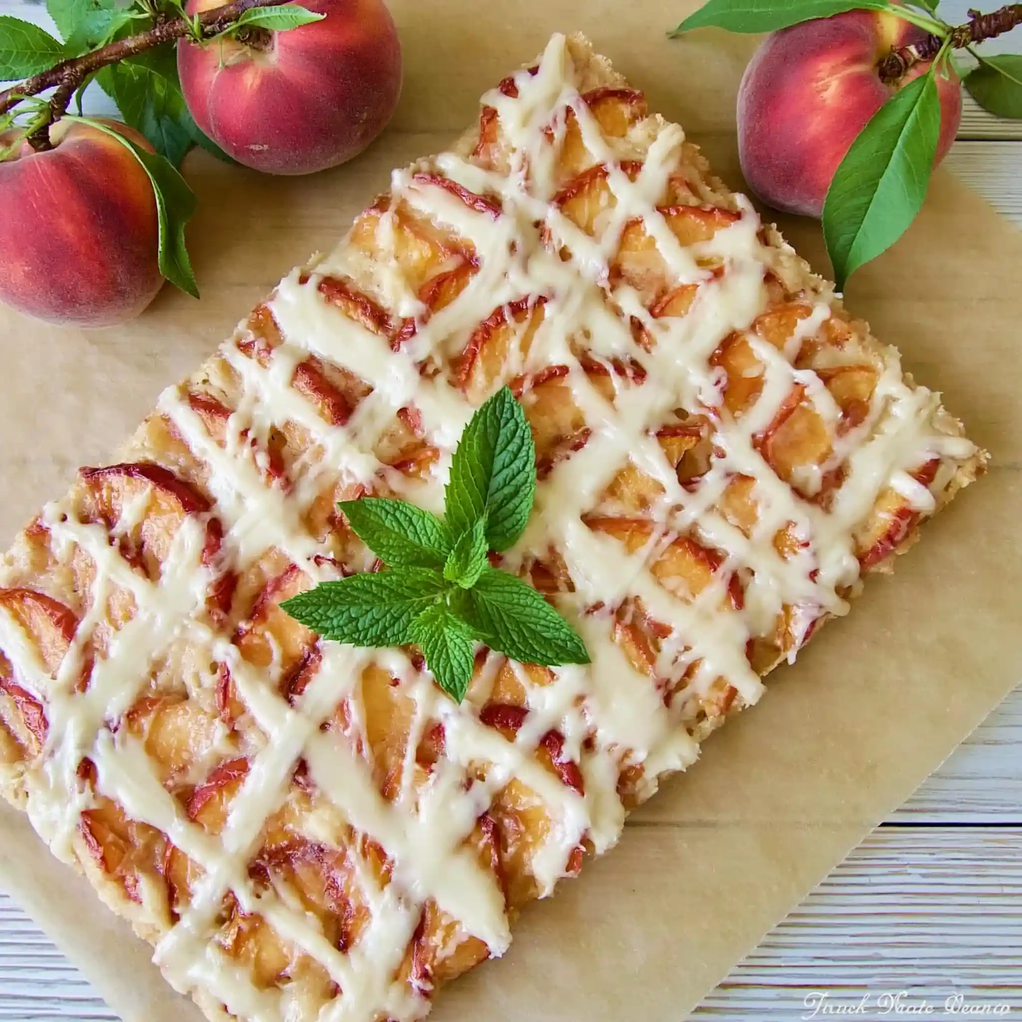 Peach Upside-Down Cake