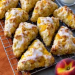 Peaches and Cream Scones