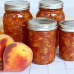 Spiced Peach Jam