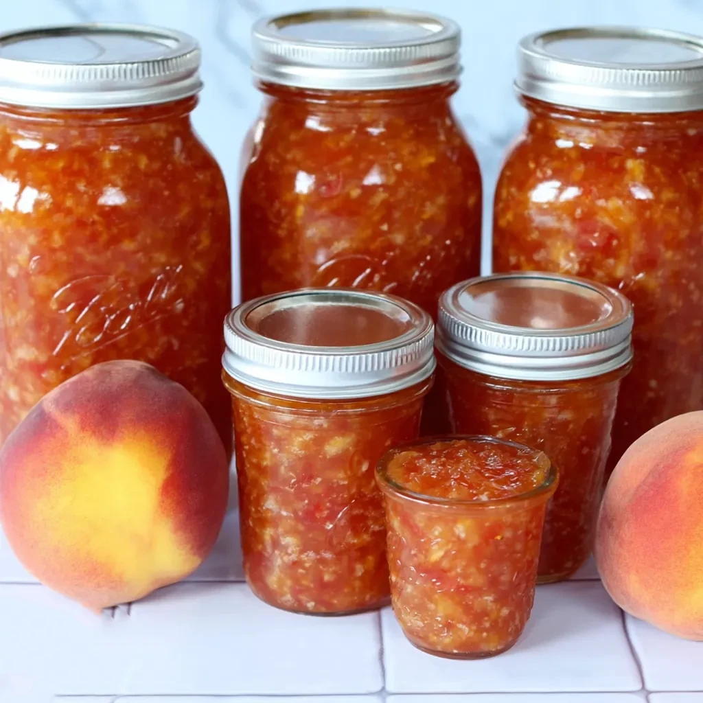 Spiced Peach Jam