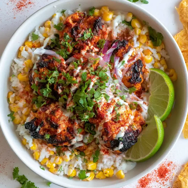 Street Corn Chicken Bowl