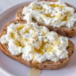 Whipped Ricotta Honey Toast