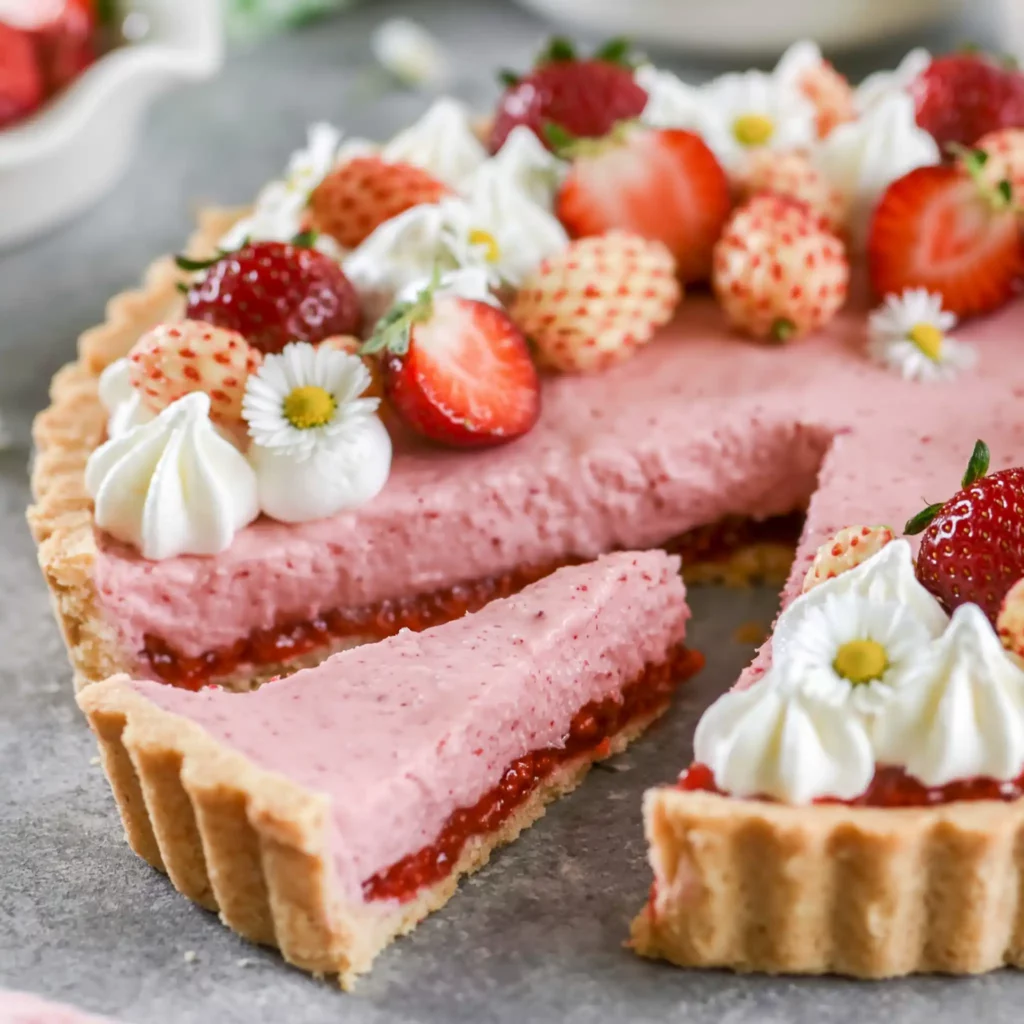 Whipped Strawberry Tart