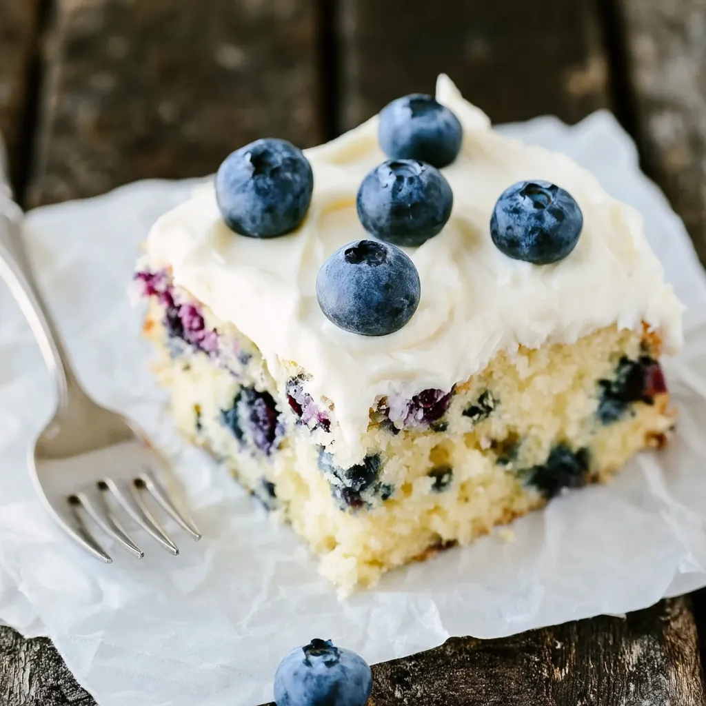 Blueberry Zucchini Cake
