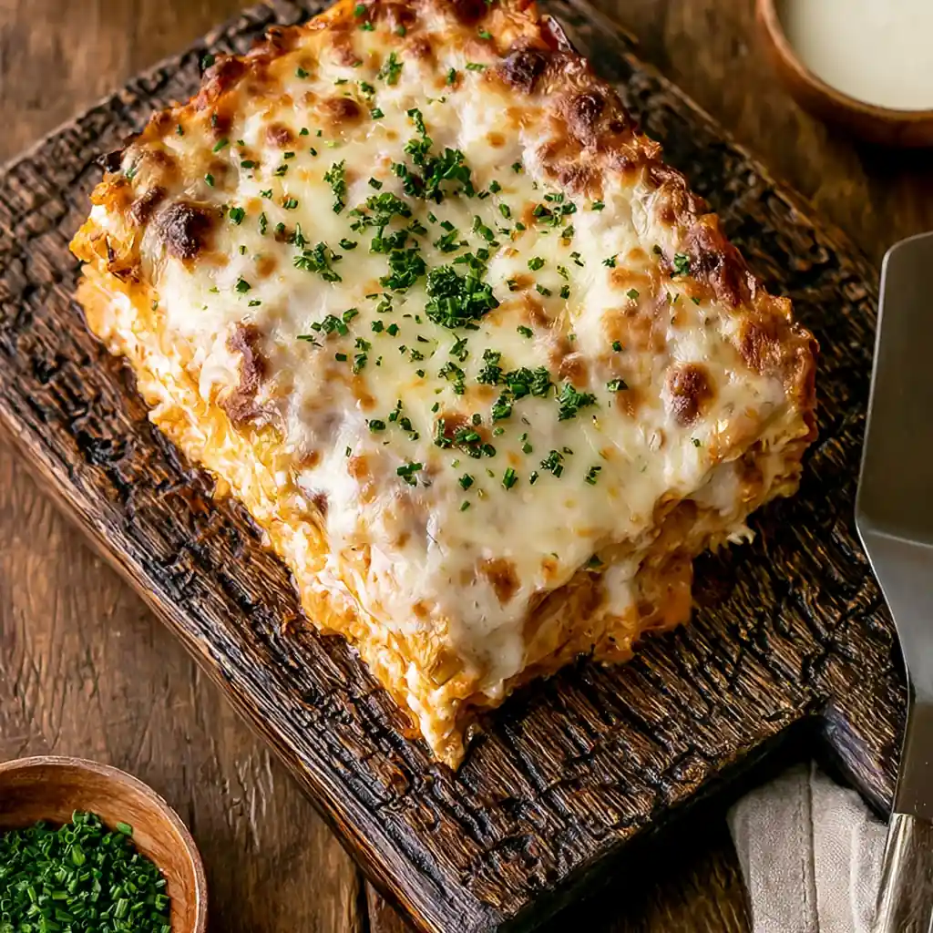 Buffalo Chicken Lasagna With Creamy Ranch and Cheese 4 Buffalo Chicken Lasagna