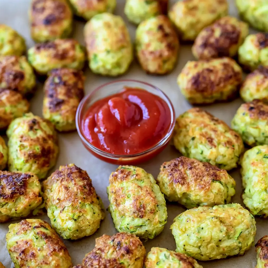 Cheesy Zucchini Tots Recipe: Easy Crispy Snack Everyone Loves 4 Cheesy Zucchini Tots